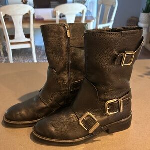 Vince camuto moto booties